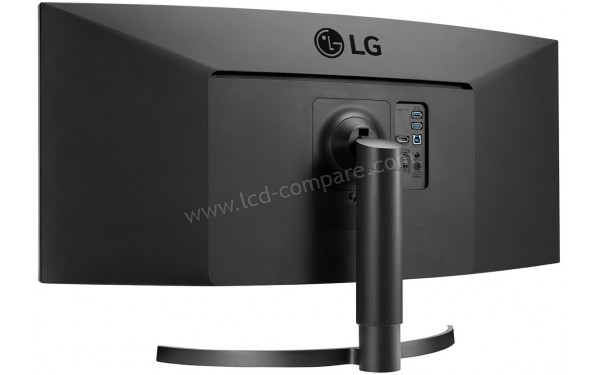 LG 34WL85C-B - Vue de l'arri&egrave;re 3/4