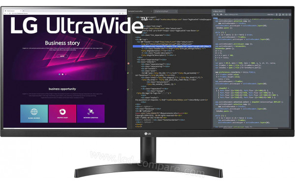 LG 34WN700-B - Vue de face