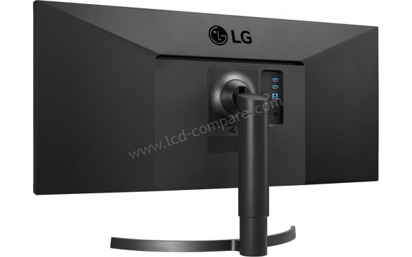 LG 34WN750-B - Vue 3/4 arri&egrave;re