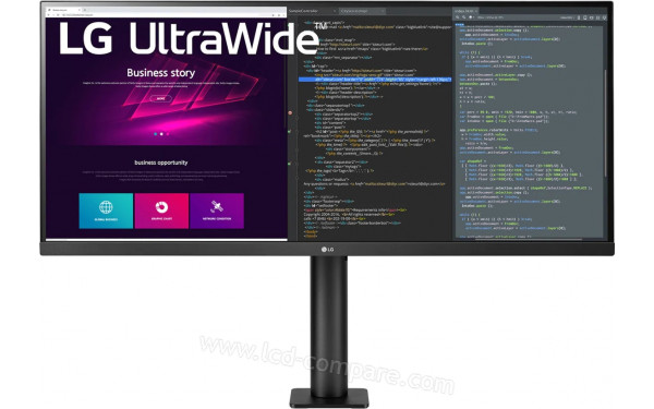 LG 34WN780P-B - Vue de face