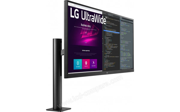 LG 34WN780P-B - Vue 3/4 gauche