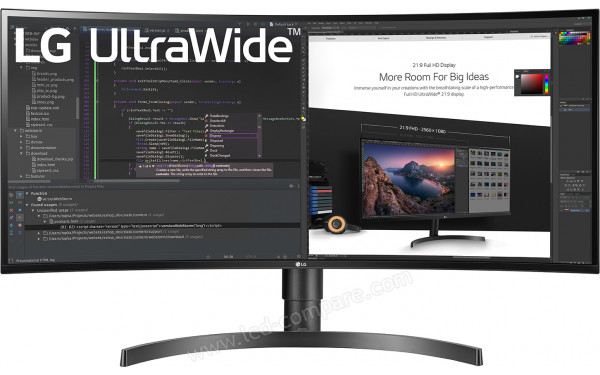 LG 34WN80C-B - Vue de face