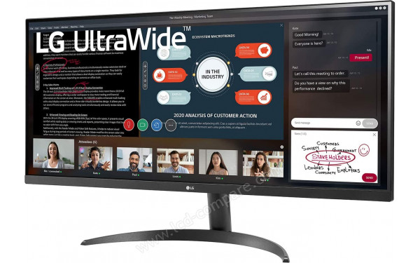 LG 34WP500-B - Vue 3/4 droite