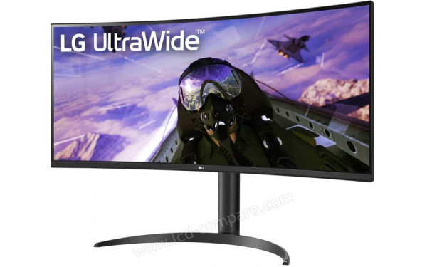 LG 34WP65C-B - Vue 3/4 droite