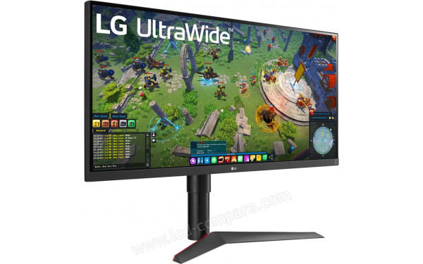 LG 34WP65G-B - Vue 3/4 gauche