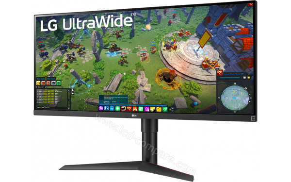 LG 34WP65G-B - Vue 3/4 droite