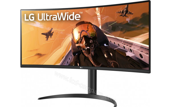 LG 34WP75C-B - Vue 3/4 droite