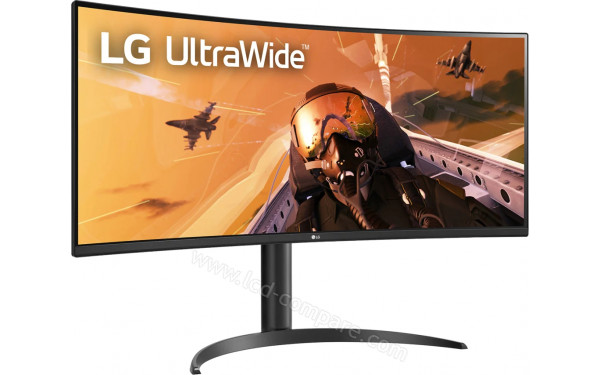 LG 34WP75CP-B - Vue 3/4 gauche