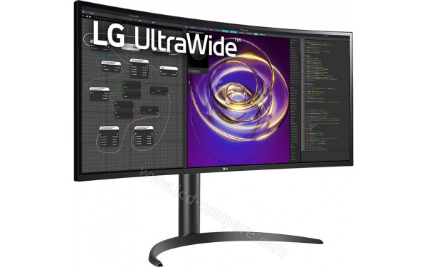 LG 34WP85C-B - Vue 3/4 gauche