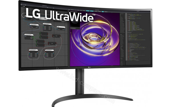 LG 34WP85CP-B - Vue 3/4 gauche