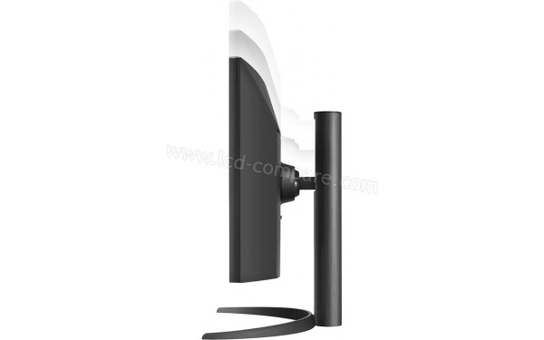 LG 34WP85CP-B - Vue de profil r&eacute;glage hauteur