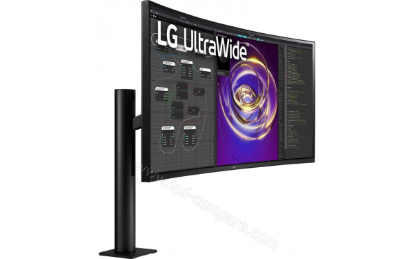 LG 34WP88C-B - Vue 3/4 gauche