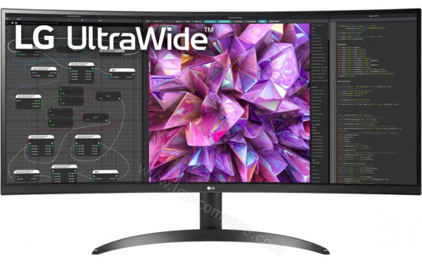 LG 34WQ60C-B - Vue de face