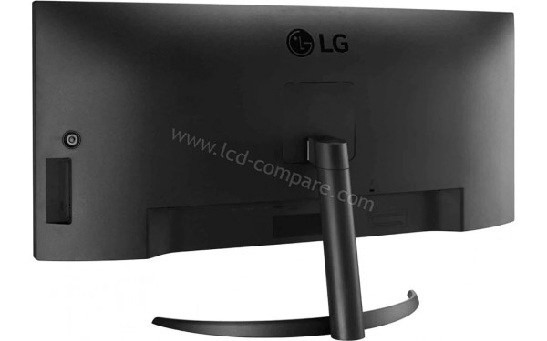 LG 34WQ60C-B - Vue 3/4 arri&egrave;re