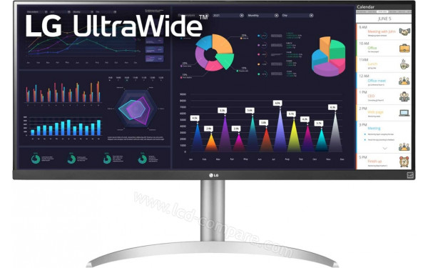 LG 34WQ650-W - Vue de face