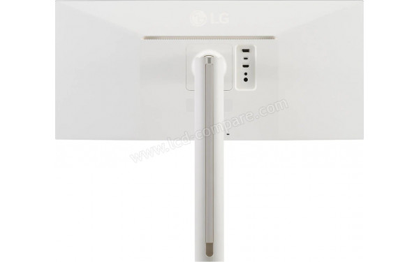 LG 34WQ68X-W - Vue de l'arri&egrave;re