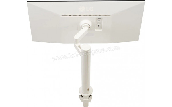 LG 34WQ68X-W - Vue de l'arri&egrave;re