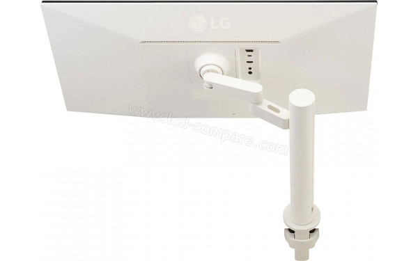 LG 34WQ68X-W - Vue de l'arri&egrave;re