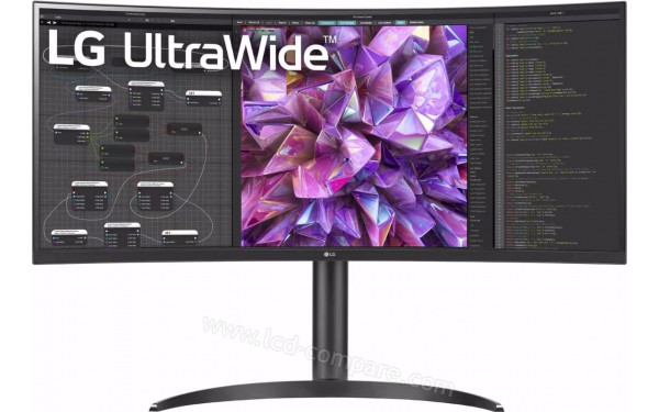 LG 34WQ75C-B - Vue de face