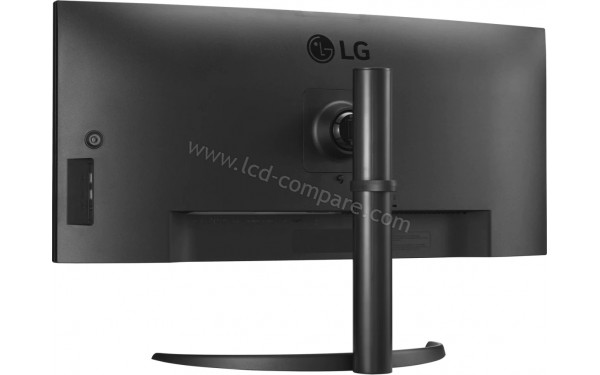 LG 34WQ75C-B - Vue 3/4 arri&egrave;re
