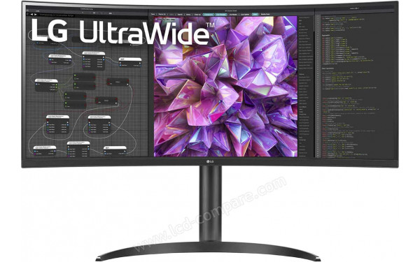 LG 34WQ75X-B - Vue de face