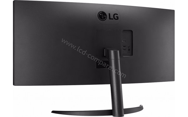 LG 34WR50QC-B - Vue 3/4 arri&egrave;re