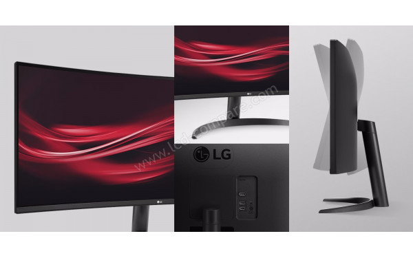 LG 34WR50QC-B - multi-vues