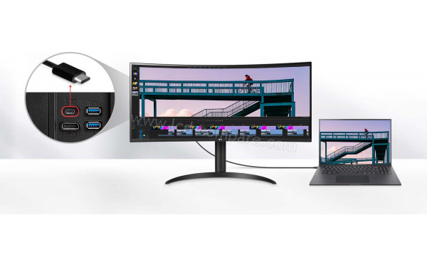 LG 34WR55QK-B - Mise en situation