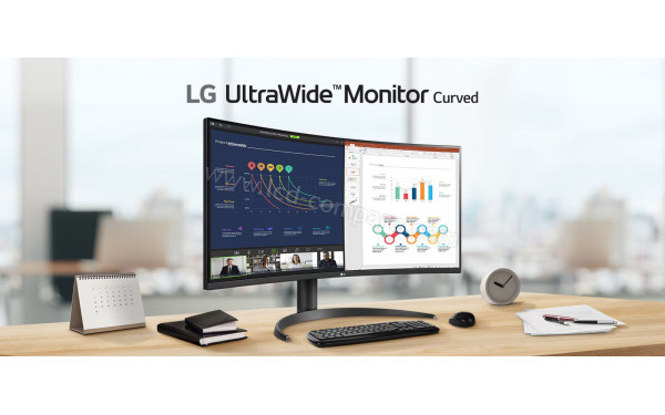 LG 34WR55QK-B - Mise en situation