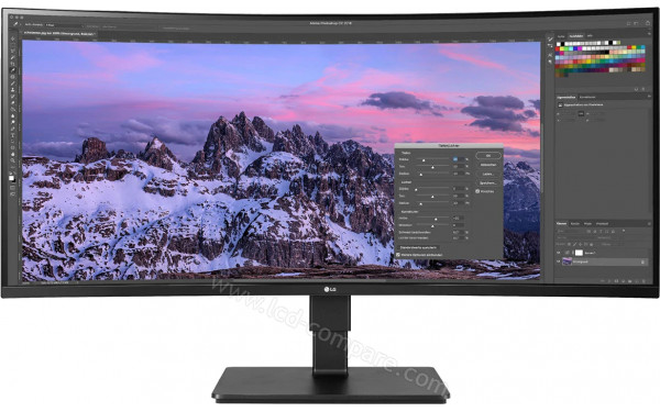 LG 35BN77C-B - Vue de face