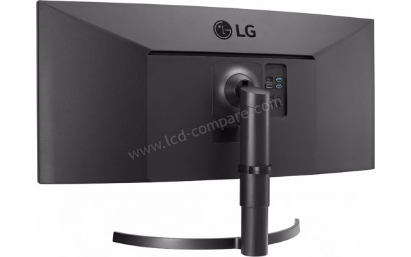 LG 35WN75CP-B - Vue 3/4 arri&egrave;re