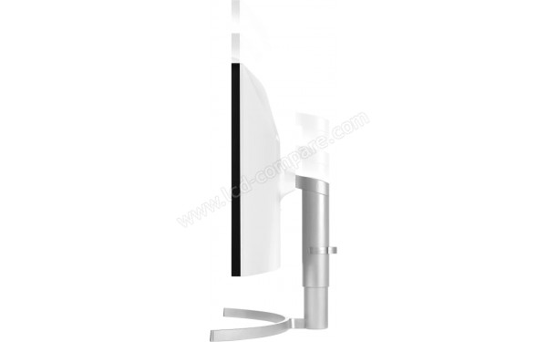 LG 35WN75C-W - Vue de profil r&eacute;glage hauteur