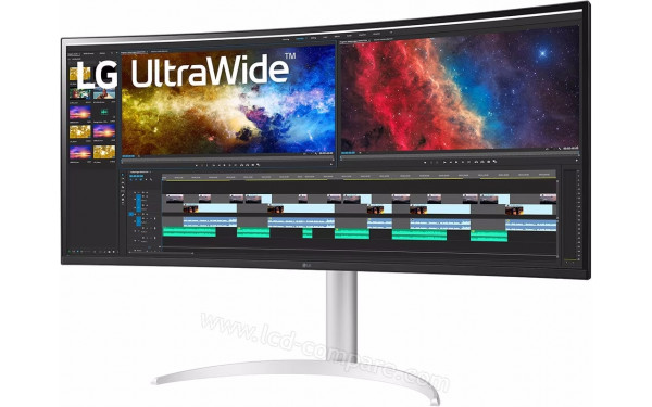 LG 38BQ85C-W - Vue 3/4 droite