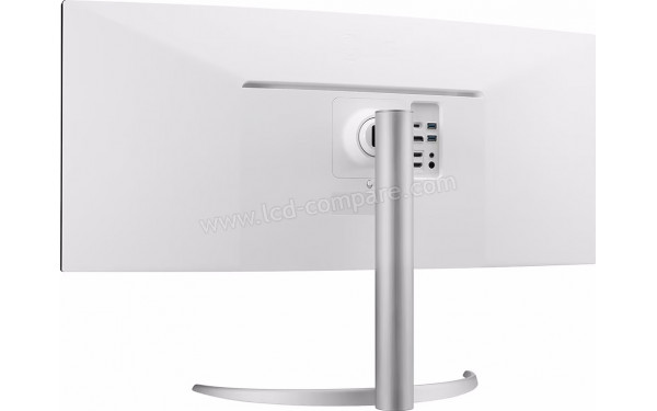 LG 38BQ85C-W - Vue 3/4 arri&egrave;re