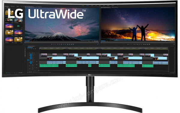 LG 38WN75C-B - Vue de face