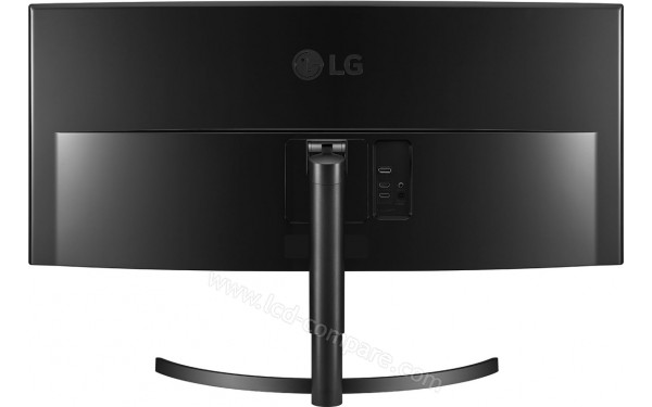 LG 38WN75C-B - Vue de l'arri&egrave;re