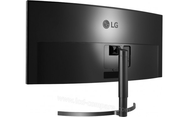 LG 38WN75C-B - Vue 3/4 arri&egrave;re