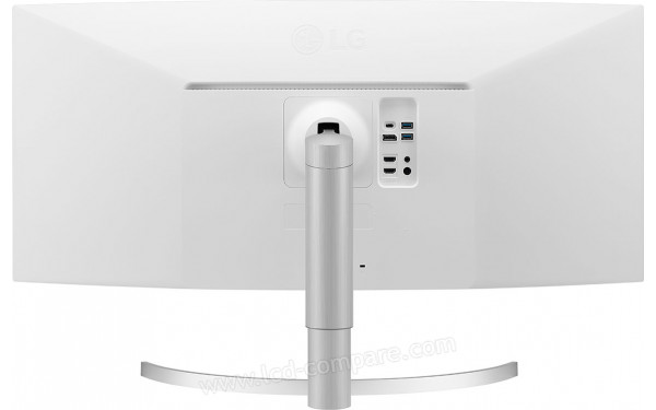 LG 38WN95C-W - Vue de l'arri&egrave;re