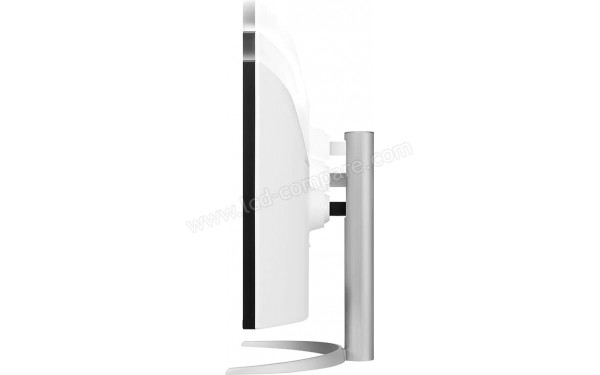 LG 38WP85CP-W - Vue de profil r&eacute;glage hauteur