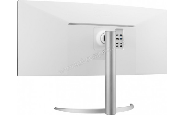 LG 38WP85C-W - Vue 3/4 arri&egrave;re