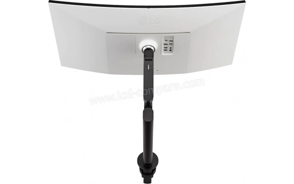 LG 38WQ88C-W - Vue de l'arri&egrave;re multi-directions
