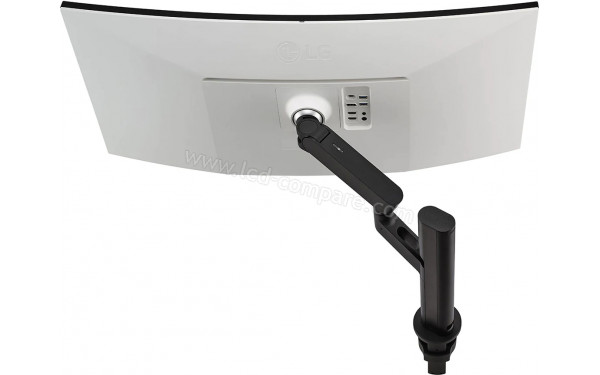 LG 38WQ88C-W - Vue de l'arri&egrave;re multi-directions
