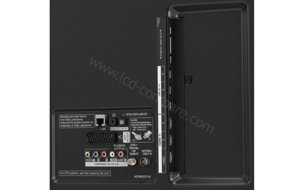 LG 40LF630V - Connectique