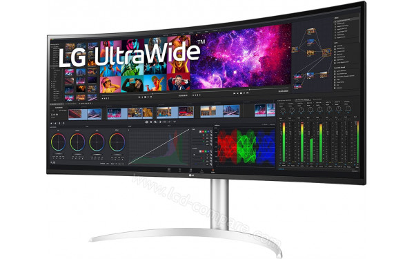 LG 40WP95CP-W - Vue 3/4 droite