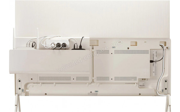 LG 42LX1 - Vue de l'arri&egrave;re avec rangements optionnels