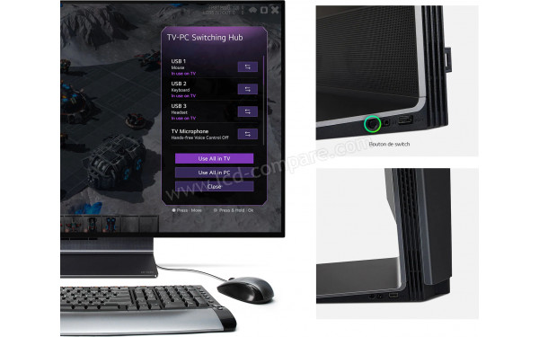 LG 42LX3 - Diverses vues