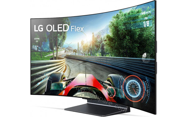 LG 42LX3 - Vue 3/4 droite