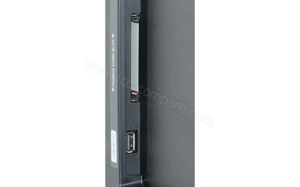 LG 43LF5400 - Connectique sur le c&ocirc;t&eacute; (cr&eacute;dit : Darty)