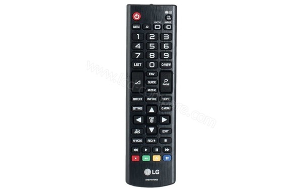 LG 43LF5400 - T&eacute;l&eacute;commande (cr&eacute;dit : Darty)