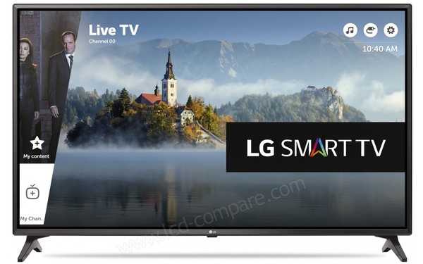 LG 43LJ614V - Vue de face